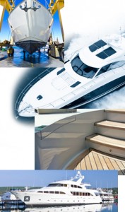 Exterior Boat painting and refinishing